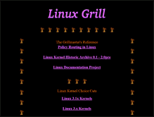 Tablet Screenshot of linuxgrill.com